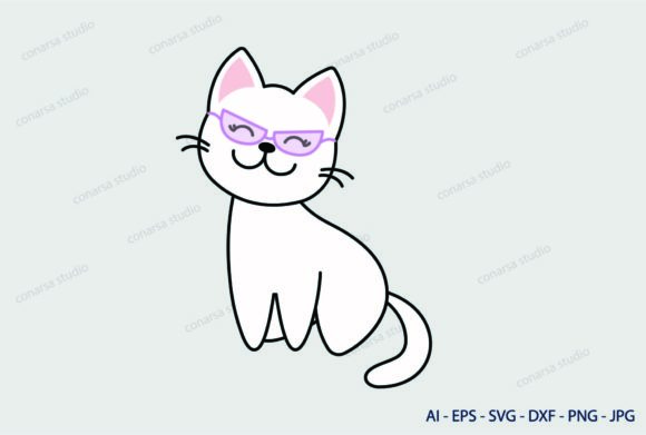 Cat Black Meow Svg Glasses Review