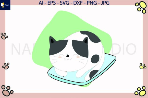 Cat Cute Sleep Pillow Svg Review