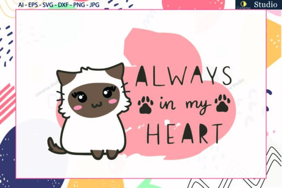 Cat Heart Animals Quote SVG Review
