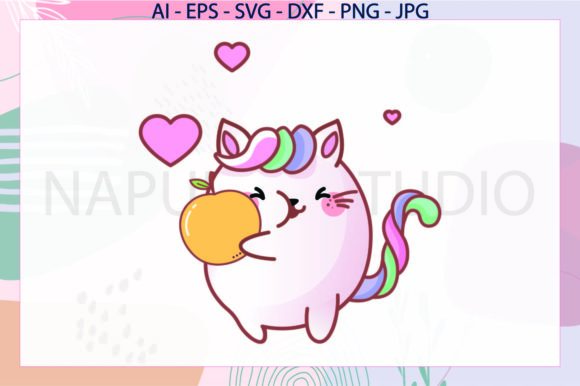 Cat Orange Fruit Unicorn Svg Review