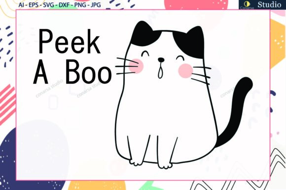 Cat Peek a Boo Svg Review