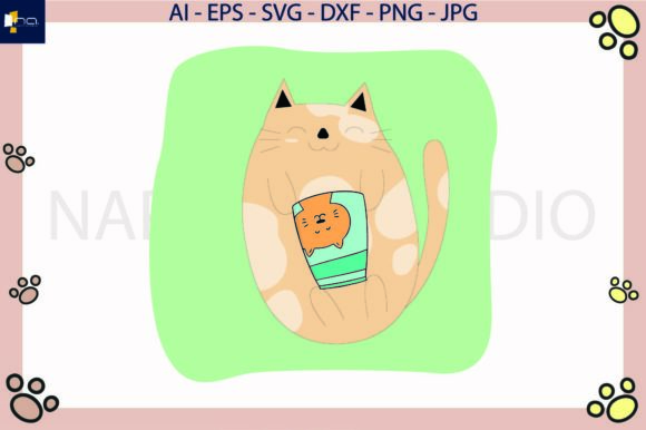 Cat Sleep and Food Svg Review for Embroidery Projects