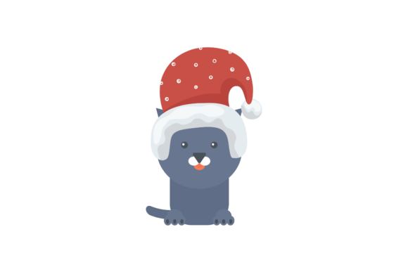 Christmas Cat Animals Wear Hats Svg Review