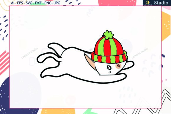 Christmas Cat Hat and Scarf Svg Review for Embroidery Projects