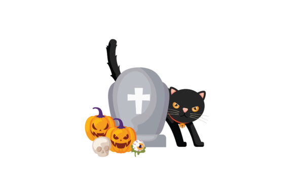 Halloween Cat Black Ghost Pumpkin Svg Review