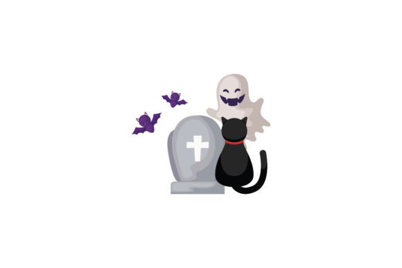 Halloween Cat Black Ghost Svg Review